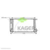 KAGER 31-0111 Radiator, engine cooling